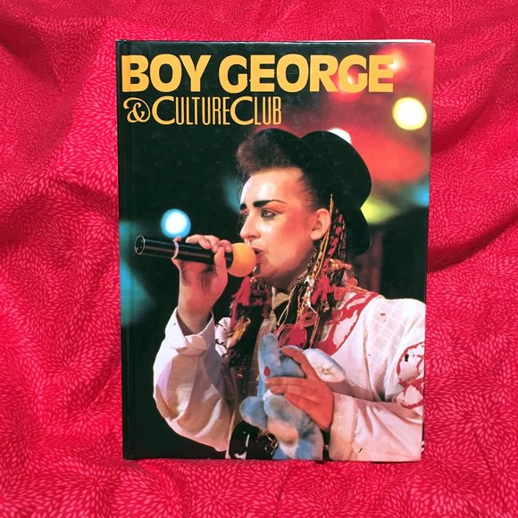 Boy George Other - Boy George & Culture Club Table Book 👀
